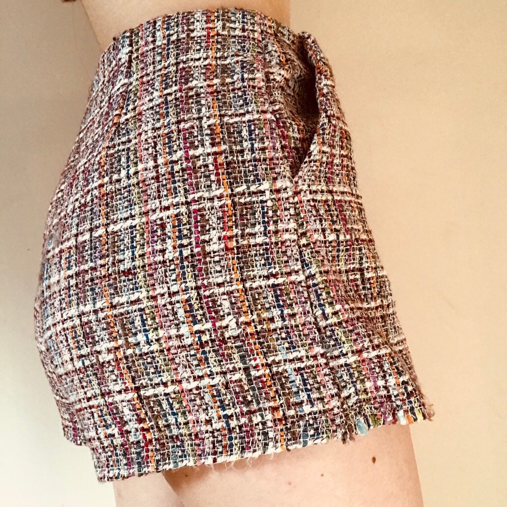 Zara woven skort with pockets